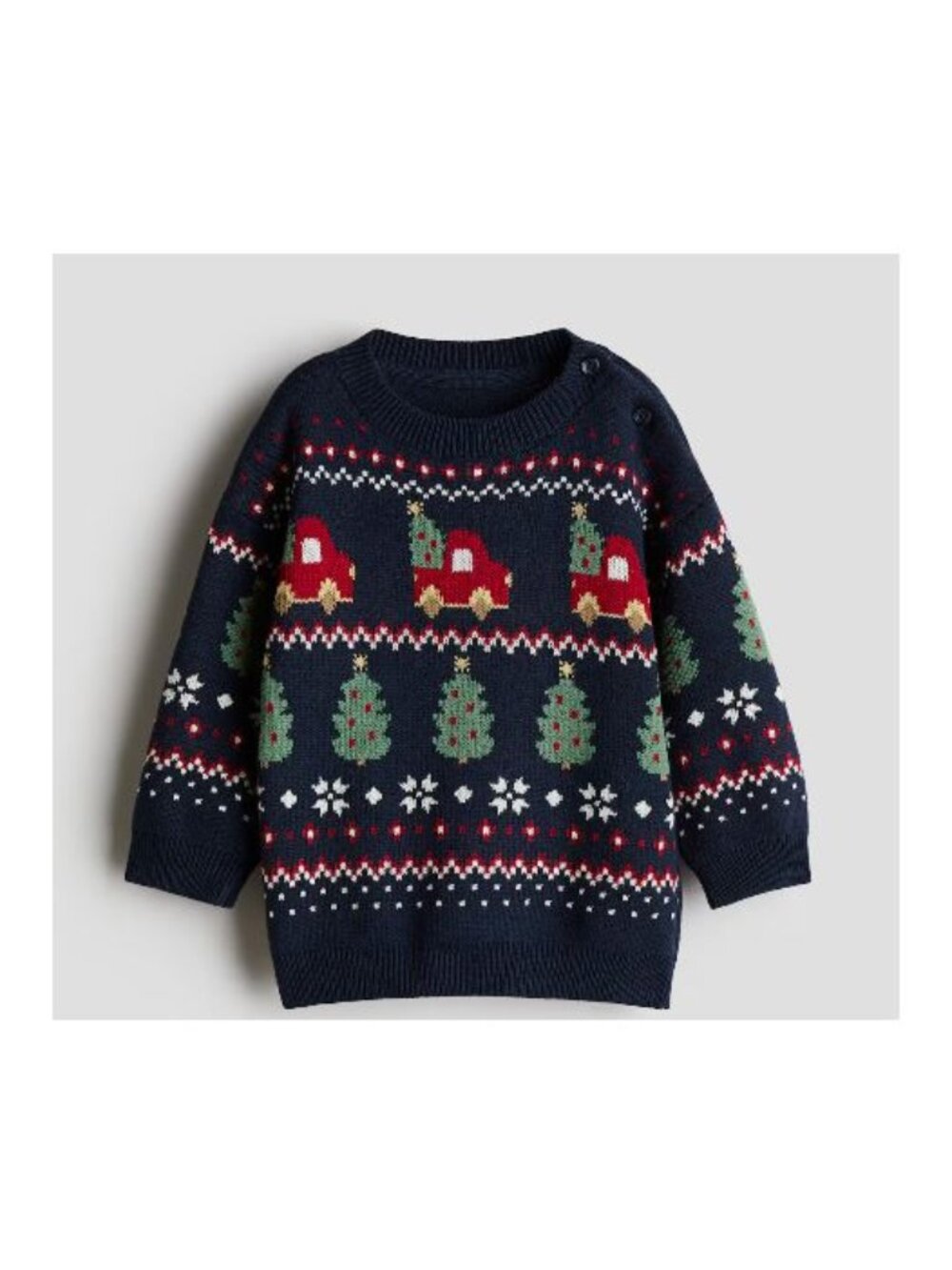 (4/$20) H&M - Jacquard-Knit Sweater